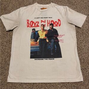 Boyz N the Hood Classic White Graphic Tee